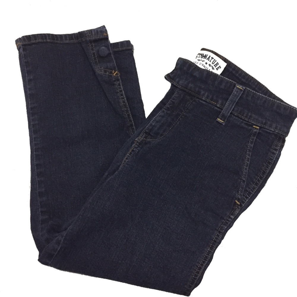 Levi Strauss ankle button Capri jeans size 8